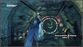 To niestety nie koniec, bo standardowe użycie wyrzutni lin nie rozwiąże problemu - Śledź zabójcę używając urządzenia namierzającego, by znaleźć Ras al Ghula | Główny wątek - Batman: Arkham City - poradnik do gry