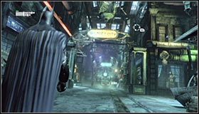24 - Śledź zabójcę używając urządzenia namierzającego, by znaleźć Ras al Ghula | Główny wątek - Batman: Arkham City - poradnik do gry