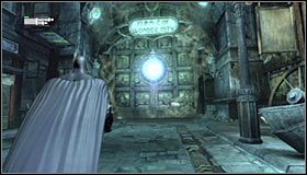 Możesz już przejść do głównej sali Alei Cudów #1 - Śledź zabójcę używając urządzenia namierzającego, by znaleźć Ras al Ghula | Główny wątek - Batman: Arkham City - poradnik do gry