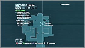 Zgodnie z sugestią gry dobrze byłoby załączyć tryb detektywa, bo wtedy łatwiej będzie Ci odnajdywać strażników - Znajdź więcej Mechanicznych Strażników, żeby w pełni odtworzyć nagranie wideo | Główny wątek - Batman: Arkham City - poradnik do gry