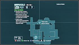 Po znalezieniu się w pomieszczeniu na piętrze rozejrzyj się za kolejnym Mechanicznym Strażnikiem #1 #2 i w doskonale poznany już sposób wznów proces pobierania danych - Znajdź więcej Mechanicznych Strażników, żeby w pełni odtworzyć nagranie wideo | Główny wątek - Batman: Arkham City - poradnik do gry