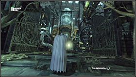 Podążaj jedynym możliwym korytarzem, kierując się na północ i następnie skręcając na wschód - Śledź zabójcę używając urządzenia namierzającego, by znaleźć Ras al Ghula (ciąg dalszy) | Główny wątek - Batman: Arkham City - poradnik do gry