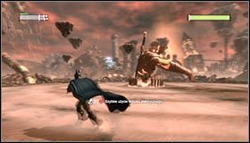 Tę fazę poznasz po tym, że Ras al Ghul pojawi się w nieco większej formie #1 - Pokonaj Ras al Ghula | Główny wątek Batman Arkham City - Batman: Arkham City - poradnik do gry