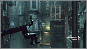 Powinieneś znaleźć się teraz w miejscu, w którym wcześniej walczyłeś z przeciwnikami - Wróć na komisariat, żeby dostarczyć krew Ras al Ghula Freezeowi | Główny wątek - Batman: Arkham City - poradnik do gry
