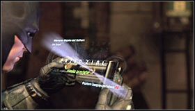 Po zakończonej bitwie zbadaj północną część tego pomieszczenia - Wróć na komisariat, żeby dostarczyć krew Ras al Ghula Freezeowi | Główny wątek - Batman: Arkham City - poradnik do gry