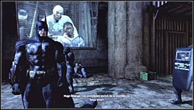 Kontynuuj stosowane opisanej powyżej taktyki do momentu rozprawienia się ze wszystkimi wartownikami z paralizatorami - Dostań się do Wieży Cudów | Główny wątek Batman Arkham City - Batman: Arkham City - poradnik do gry