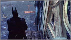 15 - Wedrzyj się na platformę obserwacyjną Wieży, żeby zatrzymać Procedurę 10 | Główny wątek - Batman: Arkham City - poradnik do gry