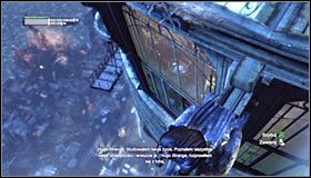 27 - Wedrzyj się na platformę obserwacyjną Wieży, żeby zatrzymać Procedurę 10 | Główny wątek - Batman: Arkham City - poradnik do gry