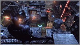 W celu odnalezienia najnowszej kryjówki Jokera Batman po raz kolejny użyje lokalizatora - Podążaj za sygnałami lokalizatora, żeby uratować Talię przed Jokerem | Główny wątek - Batman: Arkham City - poradnik do gry