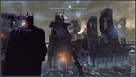 O tym, że możesz przystąpić do tej pobocznej misji poinformowany zostaniesz pojawieniem się na mapie Arkham City nowego znacznika flary alarmowej #1 - Kruchy sojusz (1) | Misje poboczne w Batman Arkham City - Batman: Arkham City - poradnik do gry