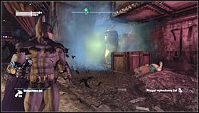 Wspomnianych przeciwników najlepiej byłoby oczywiście zaatakować z zaskoczenia #1 - Kruchy sojusz (1) | Misje poboczne w Batman Arkham City - Batman: Arkham City - poradnik do gry