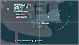 Trzeci pojemnik znajduje się wewnątrz budynku huty Sionisa w dzielnicy przemysłowej Arkham City - Kruchy sojusz (1) | Misje poboczne w Batman Arkham City - Batman: Arkham City - poradnik do gry
