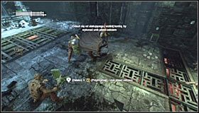 Na sam koniec proponuję zostawić sobie więźniów korzystających z tarcz (środkowy przycisk myszy lub klawisz Q, 2x SPACJA) #1 oraz przeciwnika wyposażonego w pancerz (środkowy przycisk myszy lub Q i następnie rytmicznie lewy przycisk myszy) #2 - Serce z lodu | Misje poboczne w Batman Arkham City - Batman: Arkham City - poradnik do gry