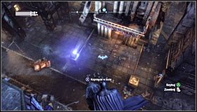 Ruszaj do badanego już wcześniej budynku sądu Solomona Waynea - Szarada Enigmy (1) | Misje poboczne w Batman Arkham City - Batman: Arkham City - poradnik do gry