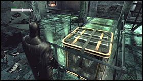 Na koniec wyceluj w ignorowany do tej pory środkowy elektromagnes #1 - Szarada Enigmy (2) | Misje poboczne w Batman Arkham City - Batman: Arkham City - poradnik do gry