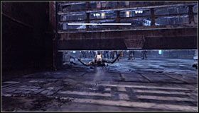 Po wygranej bitwie wybierz korytarz prowadzący na zachód #1, korzystając po drodze z drzwi - Zabierz Dwóm Twarzom łup Kobiety-Kota w muzeum | Misje Kobiety-Kota - Batman: Arkham City - poradnik do gry