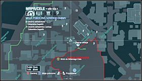 Musisz dotrzeć do urządzenia, z którym połączona jest klatka - Park Row - Trofea Batmana (06-15) | Zagadki w Batman Arkham City - Batman: Arkham City - poradnik do gry