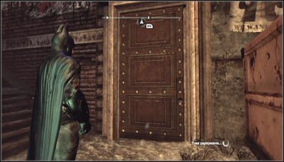 Rozwiązaniem tej zagadki możesz zająć się dopiero po zaliczeniu pobocznego zadania Szalony Kapelusznik - Park Row - Zagadki słowne | Zagadki w Batman Arkham City - Batman: Arkham City - poradnik do gry