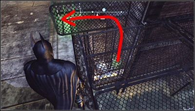 Postaraj się wylądować na dachu metalowej konstrukcji - Mila Rozrywki - Trofea Batmana (01-04) | Zagadki w Batman Arkham City - Batman: Arkham City - poradnik do gry