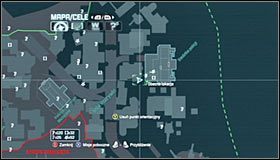 Wyląduj na dachu budynku na zachód od miejsca ukrycia trofeum #1 #2 - Mila Rozrywki - Trofea Batmana (13-20) | Zagadki w Batman Arkham City - Batman: Arkham City - poradnik do gry