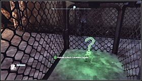 Po dotarciu do narożnika labiryntu skręć oczywiście w prawo - Mila Rozrywki - Trofea Batmana (13-20) | Zagadki w Batman Arkham City - Batman: Arkham City - poradnik do gry