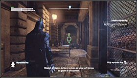 Zwróć się na północ (czyli w stronę trofeum) #1 i wybierz z inwentarza wyrzutnię lin - Mila Rozrywki - Trofea Batmana (21-30) | Zagadki w Batman Arkham City - Batman: Arkham City - poradnik do gry