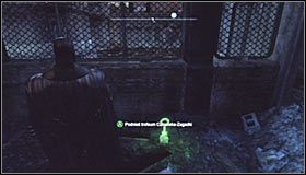 Udaj się teraz na północ, wybierając rampę prowadzącą na dół - Mila Rozrywki - Trofea Batmana (31-37) | Zagadki w Batman Arkham City - Batman: Arkham City - poradnik do gry