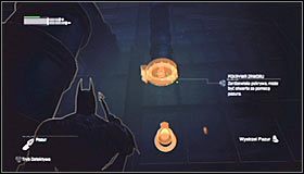 Wyjmij z inwentarza mroźny wybuch i użyj go do wytworzenia kry lodowej #1 - Dzielnica przemysłowa - Trofea Batmana (23-30) | Zagadki w Batman Arkham City - Batman: Arkham City - poradnik do gry