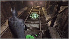 Skręć teraz na zachód #1 - Metro - Trofea Batmana (08-15) | Zagadki w Batman Arkham City - Batman: Arkham City - poradnik do gry