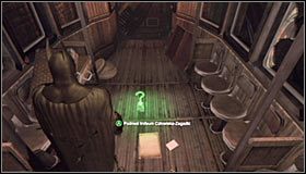 Skorzystaj z nowo odblokowanego przejścia, wybierając północny tunel #1 - Metro - Trofea Batmana (16-26) | Zagadki w Batman Arkham City - Batman: Arkham City - poradnik do gry