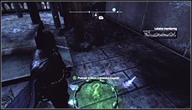 Pozostało Ci już tylko doprowadzić batarang do pytajnika #1 - Zaułki - Trofea Batmana (01-07) | Zagadki w Batman Arkham City - Batman: Arkham City - poradnik do gry