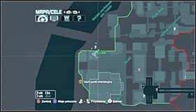 Zignoruj całkowicie wieżę wartowniczą i zbadaj obszar na południe od miejsca ukrycia trofeum - Zaułki - Trofea Batmana (24-39) | Zagadki w Batman Arkham City - Batman: Arkham City - poradnik do gry