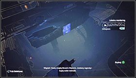 Zlokalizowanie tego trofeum nie jest łatwe, albowiem znajduje się ono wewnątrz zawieszonego na wysokości wagonika kolejki jednoszynowej #1 - Zaułki - Trofea Batmana (24-39) | Zagadki w Batman Arkham City - Batman: Arkham City - poradnik do gry