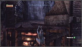 Do wykonania wspomnianej wyżej czynności wykorzystaj wyrzutnię lin, celując w ścianę i doprowadzając do jej zburzenia w momencie kontaktu #1 - Zaułki - Kamery TYGERA, Trofea Kobiety-Kota | Zagadki w Batman Arkham City - Batman: Arkham City - poradnik do gry