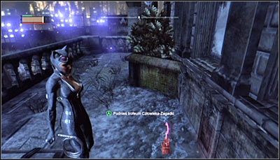 Do trofeum tego bardzo łatwo można dotrzeć - Zaułki - Kamery TYGERA, Trofea Kobiety-Kota | Zagadki w Batman Arkham City - Batman: Arkham City - poradnik do gry
