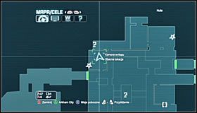 Przystąp do eksploracji północno-zachodniej części komory wytopu, odnajdując wejście do szybu #1 #2 - Huta - Trofea Batmana (10-18) | Zagadki w Batman Arkham City - Batman: Arkham City - poradnik do gry