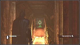 Wybierz się na południe i następnie skręć na zachód, zeskakując do napotkanej po drodze dziury #1 - Huta - Trofea Batmana (19-24) | Zagadki w Batman Arkham City - Batman: Arkham City - poradnik do gry