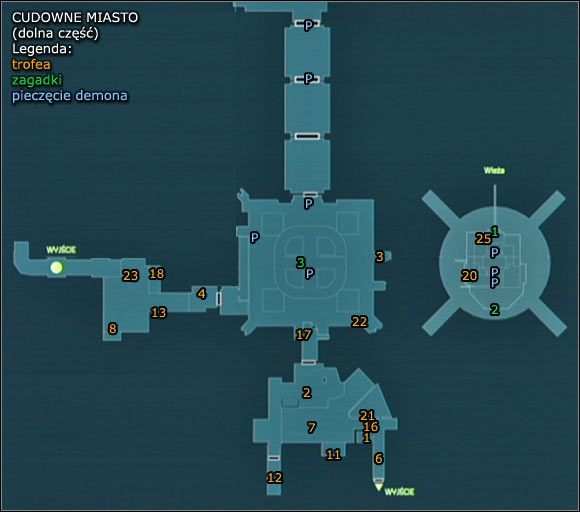 2 - Cudowne Miasto - Informacje o lokacji, mapa | Zagadki w Batman Arkham City - Batman: Arkham City - poradnik do gry