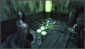 Podobnie jak wcześniej, musisz idealnie dobrać moment puszczenia się liny i wylądowania #1 - Cudowne Miasto - Trofea Batmana (08-17) | Zagadki w Batman Arkham City - Batman: Arkham City - poradnik do gry