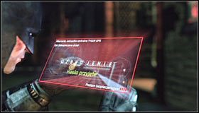 Odszukaj w pobliżu miejsca ukrycia trofeum panel sterowania, do którego można włamać się z pomocą deszyfratora sekwencyjnego #1 - Cudowne Miasto - Trofea Batmana (08-17) | Zagadki w Batman Arkham City - Batman: Arkham City - poradnik do gry