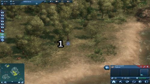 Gdy dotrzemy do wyspy wysuniętej najbardziej na północ, Yana Rodriguez poprosi nas byśmy postawili tam Magazyn Główny, a następnie odnaleźli i przetransportowali do jej Arki dziesięciu Budowniczych (1) - Misja I - Na ziemi wroga | Rozdział 3 - W oku cyklonu | Anno 2070 - Anno 2070 - poradnik do gry