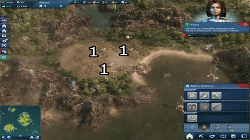 O ile równowagę ekologiczną na głównej wyspie przywrócimy za pomocą budowy Stacji meteorologicznych, to na drugim lądzie zabraknie miejsca dla tak dużej ich liczby - Misja I - Na ziemi wroga | Rozdział 3 - W oku cyklonu | Anno 2070 - Anno 2070 - poradnik do gry