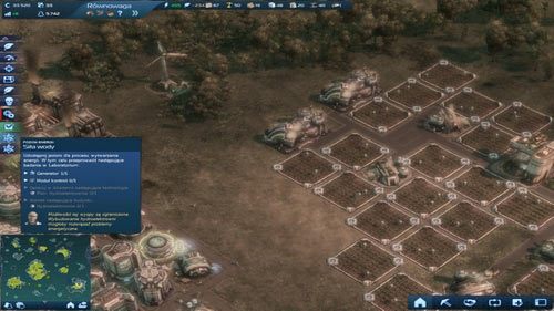 Tak czy inaczej, przy trzecim celu, gdzie poziom energii ma wynieść 1000 punktów, dostajemy możliwość budowy Hydroelektrowni, z czego oczywiście korzystamy - Misja III - Triumf technologii | Rozdział 3 - W oku cyklonu | Anno 2070 - Anno 2070 - poradnik do gry