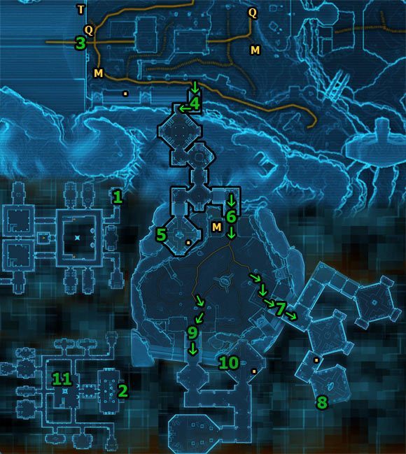 Misję zaczynasz w komnatach Dartha Barasa w [1] - (L08) Sith Arithmetic | Sith Warrior | Star Wars The Old Republic - Star Wars: The Old Republic - poradnik do gry