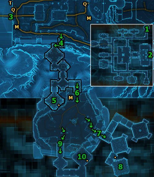 Misję zaczynasz w komnatach Overseer Harkuna w [1] - (L07) The Secret of Tulak Hord | Sith Inquistor | Star Wars The Old Republic - Star Wars: The Old Republic - poradnik do gry