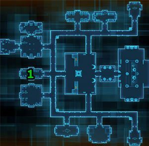 Po wykonaniu zadania A Map for the Future udaj się do kantyny w Akademii Sithów (jest w [1] na pierwszym poziomie) - (LC) Welcome Dashade | Sith Inquistor | Star Wars The Old Republic - Star Wars: The Old Republic - poradnik do gry
