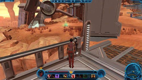 Datacron jest ukryty tuż za wspomnianym murem - Galactic History 15 (+2 Endurance) | Datacrons | Star Wars The Old Republic - Star Wars: The Old Republic - poradnik do gry