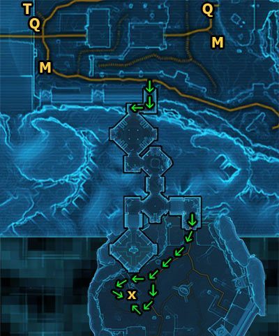 Do ostatniego Datacronu również nie będzie trudno się dostać - Galactic History 17 (Matrix Shard) | Datacrons | Star Wars The Old Republic - Star Wars: The Old Republic - poradnik do gry