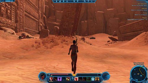 Będzie pod nim leżał trzeci i ostatni Datacron - Galactic History 17 (Matrix Shard) | Datacrons | Star Wars The Old Republic - Star Wars: The Old Republic - poradnik do gry