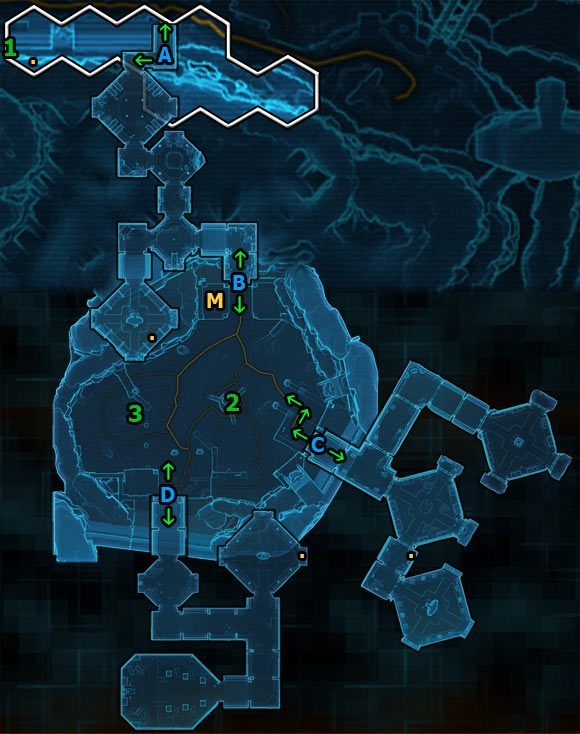 Za odkrycie tej lokacji otrzymasz 280 XP - (08) Sacred Ruins (Tomb of Naga Sadow) | Miejsca | Star Wars The Old Republic - Star Wars: The Old Republic - poradnik do gry